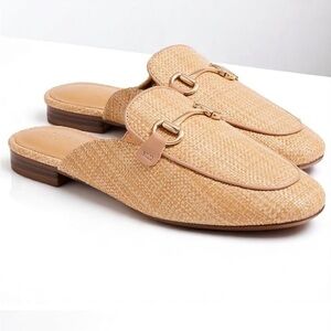 J. Crew Woven slip-on mules Size 8.5